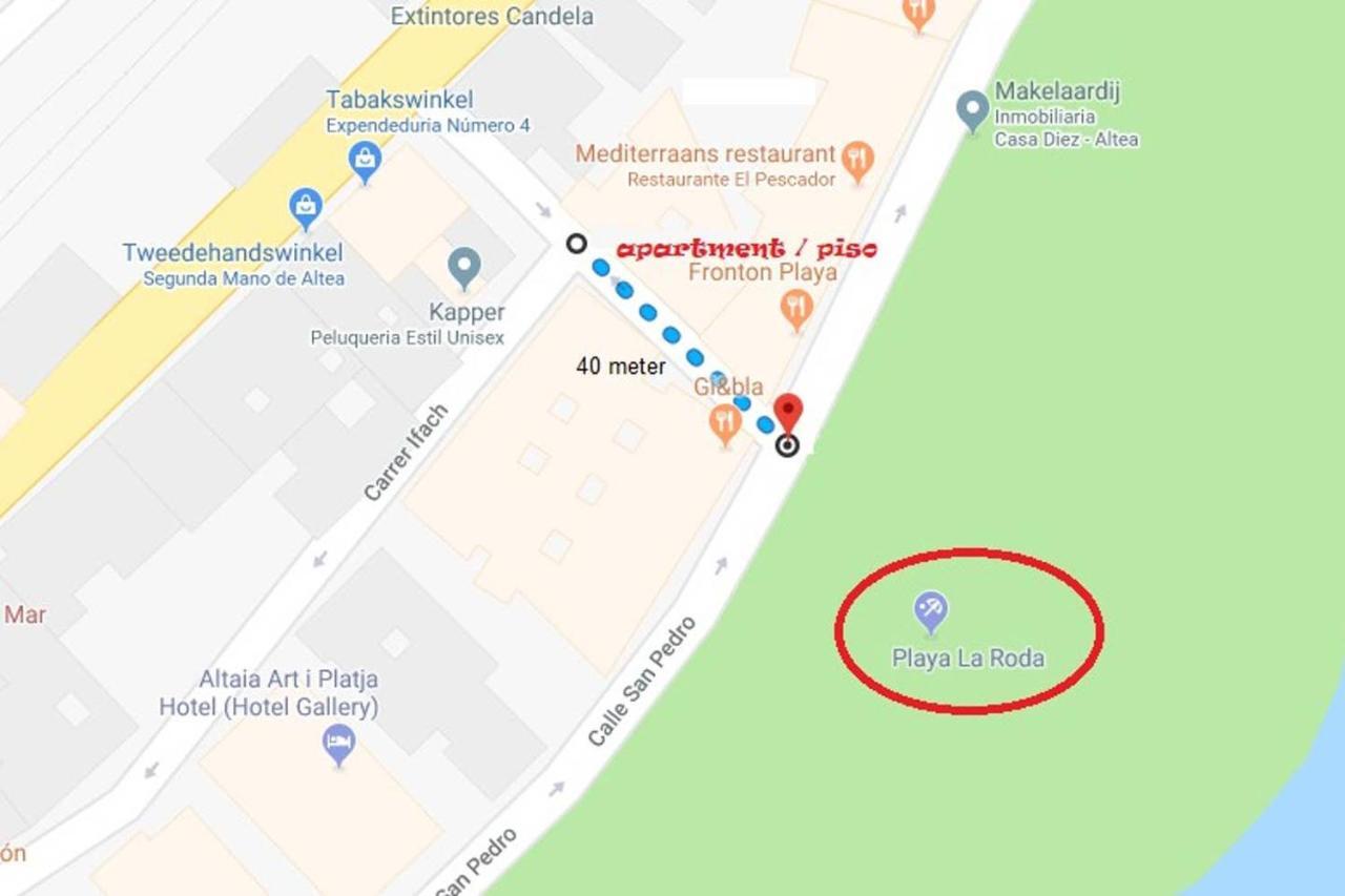 50 Meters To Beach! Ac - Wifi -Near City Center Αλτέα Εξωτερικό φωτογραφία